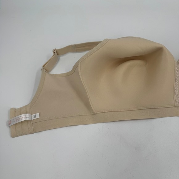 Cacique‎ Lightly Lined No Wire Bra Beige Full Coverage Comfort 38H - Picture 8 of 10